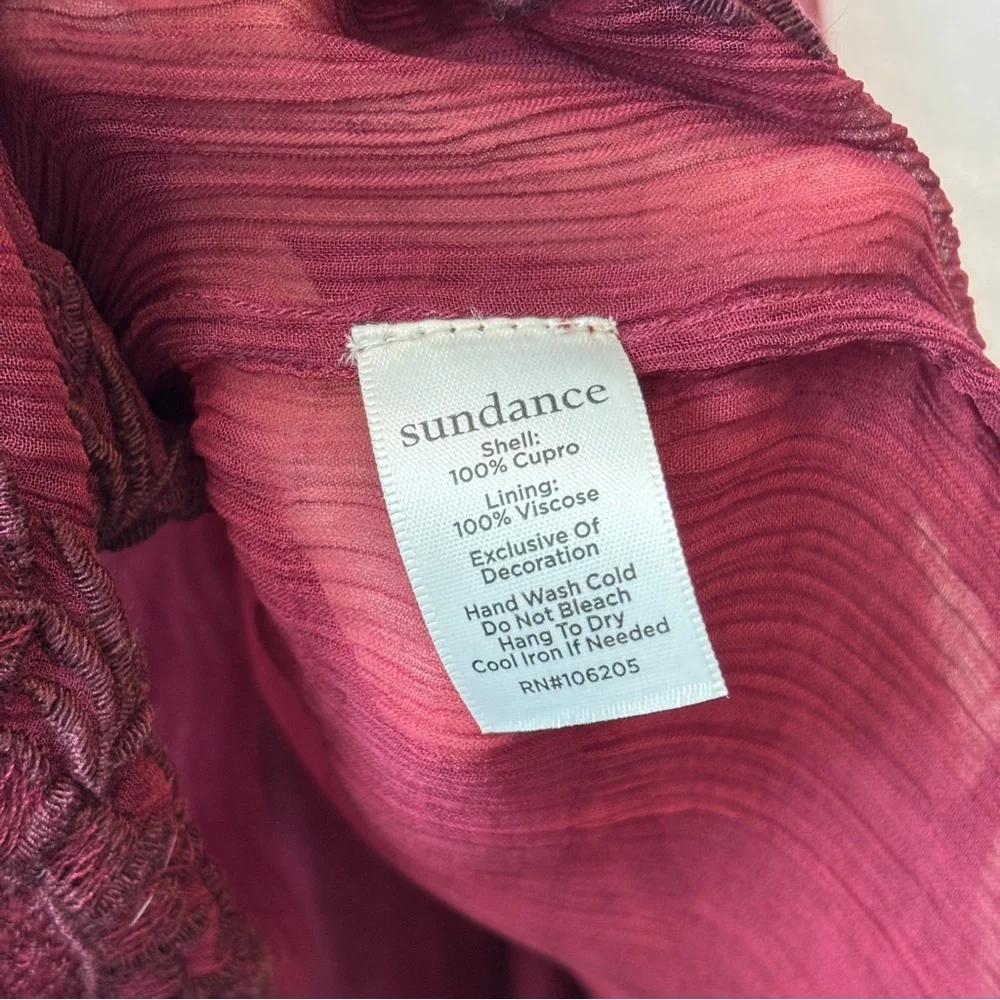 Sundance sheer Arolyn Dress size‎ small
